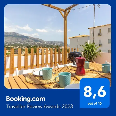 Wonderful Views Terrace 3br - Bbq - Ac Holiday home Altea